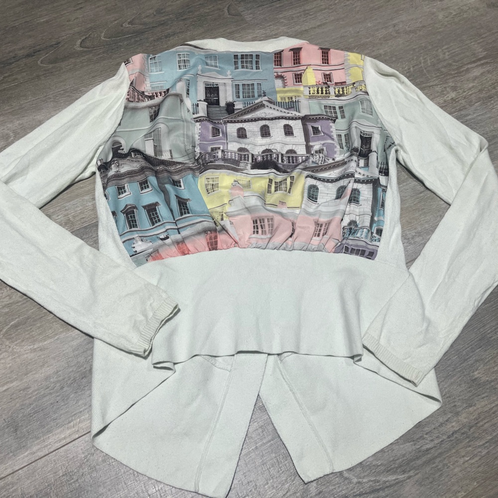 Ted Baker back print cardigan